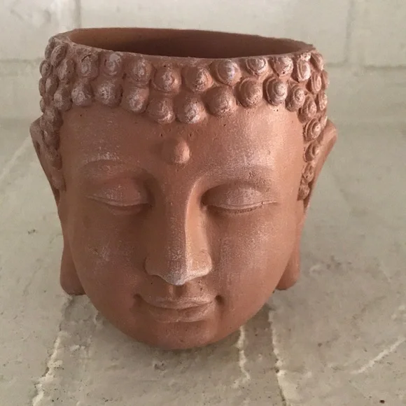 Set of 2 New Buddha Planters - Picture 8 of 14